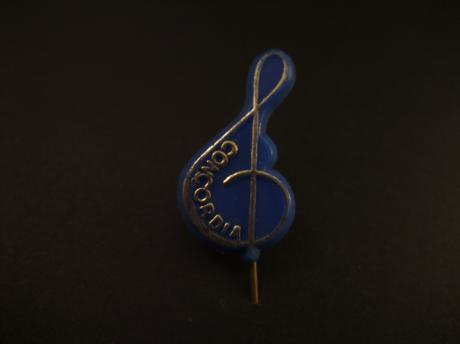 Muziekvereniging Concordia blauw